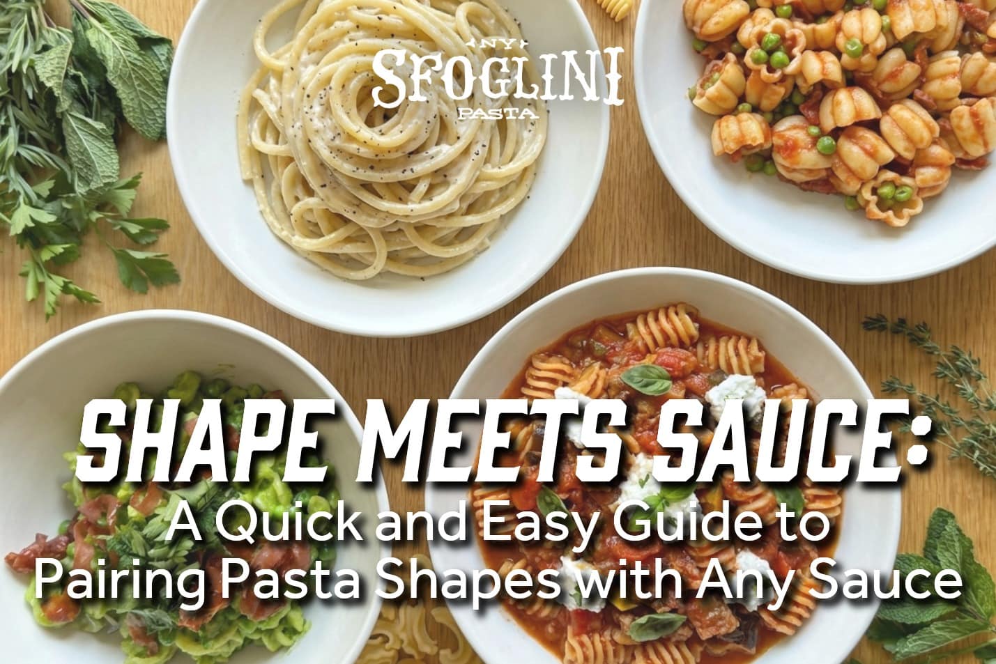 View the blog post for Shape Meets Sauce: A Quick and Easy Guide to Pairing Pasta Shapes with Any Sauce