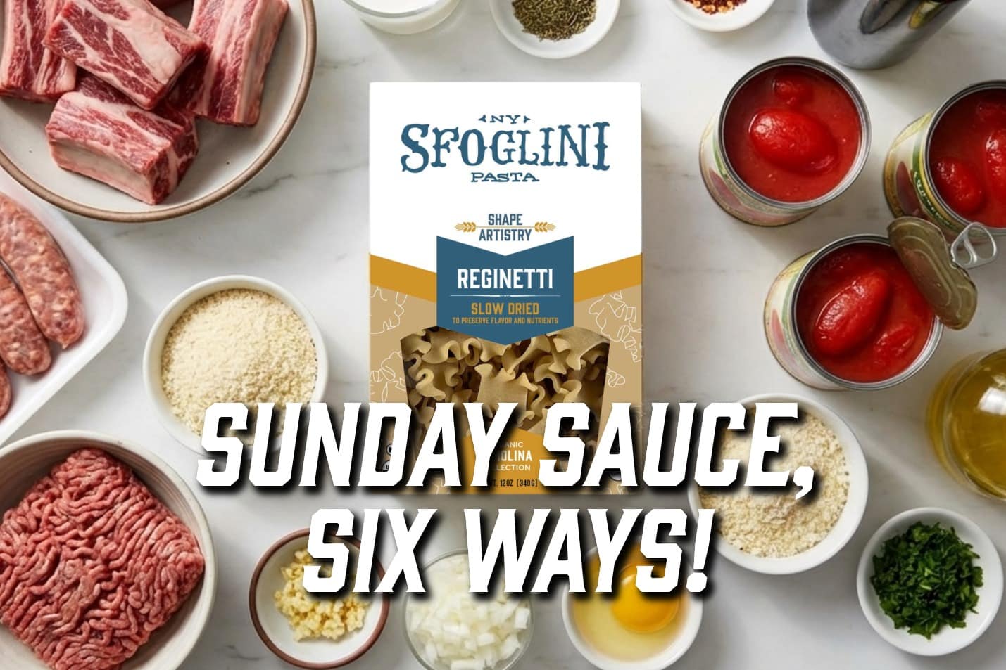 View the blog post for Sunday Sauce, Six Ways