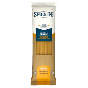 Package of Sfoglini Semolina Bigoli pasta