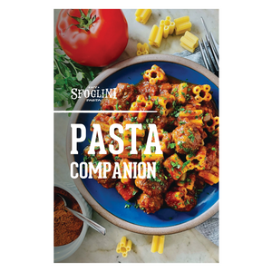 The Sfoglini Pasta Companion Recipe Booklet on white background